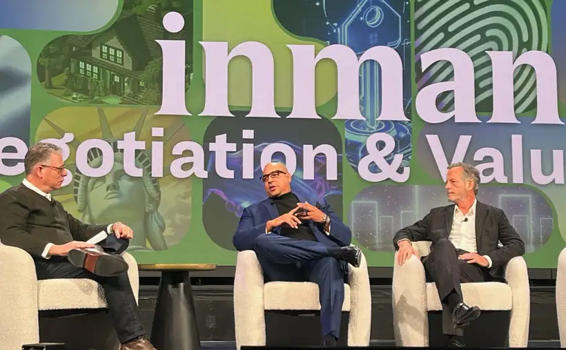 Anthony Young speaking on the Negotiation and Value panel at Inman Connect
